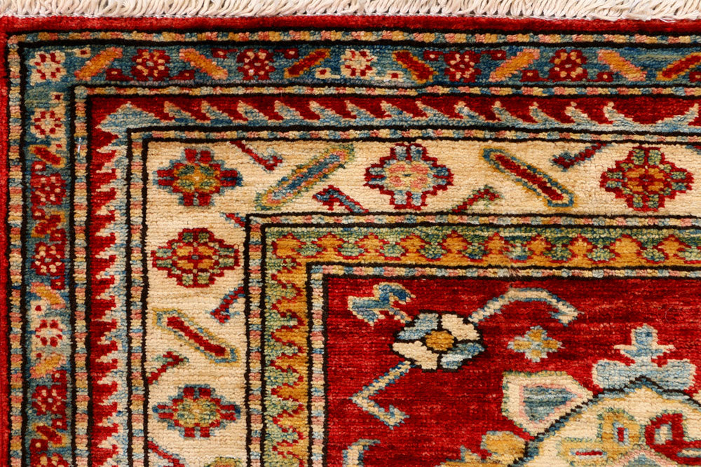 Firebrick Kazak 2' 8 x 3' 5 - No. 37995 - ALRUG Rug Store