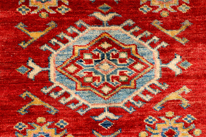 Firebrick Kazak 2' 8 x 3' 5 - No. 37995 - ALRUG Rug Store