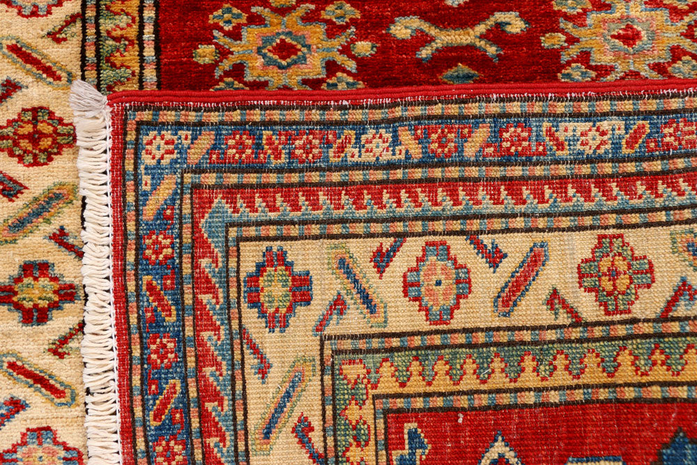 Firebrick Kazak 2' 8 x 3' 5 - No. 37995 - ALRUG Rug Store