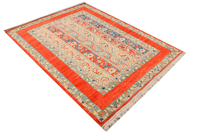 Multi Colored Shawl 5' 1 x 6' 9 - No. 38004 - ALRUG Rug Store