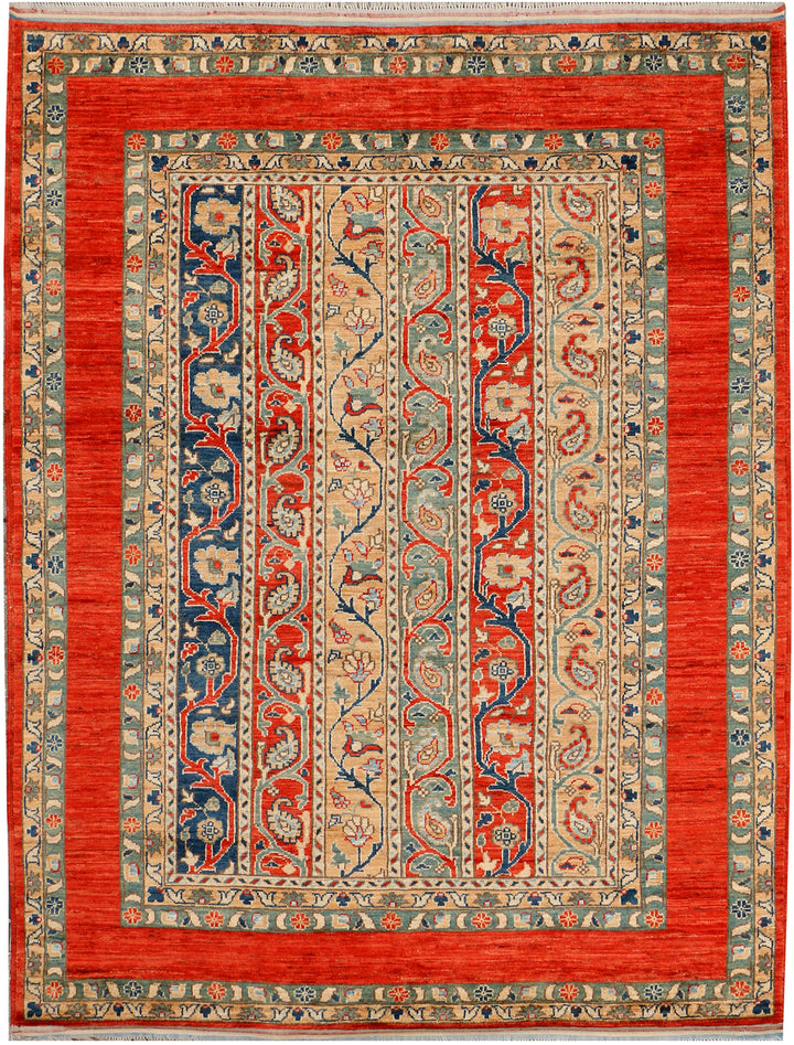 Multi Colored Shawl 5' 1 x 6' 9 - No. 38004 - ALRUG Rug Store
