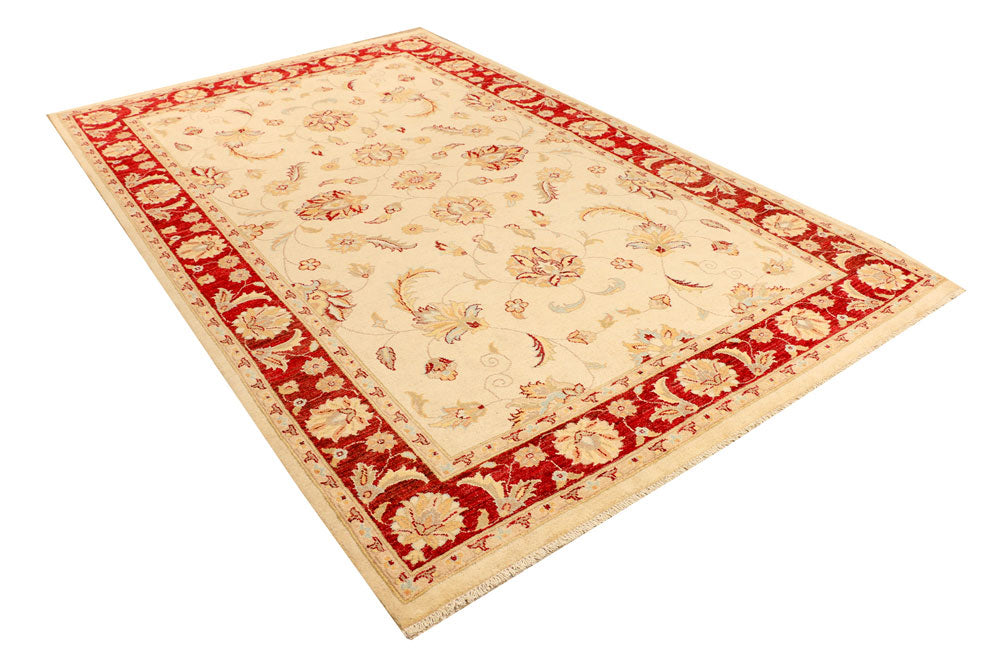 Navajo White Ziegler 6' 7 x 10' 3 - No. 38014 - ALRUG Rug Store