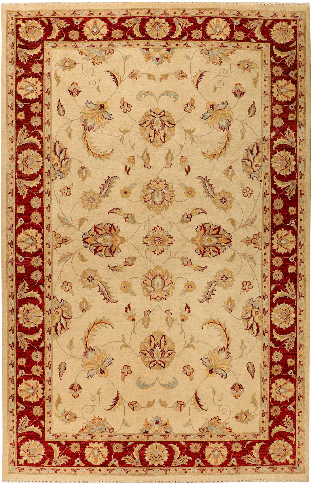 Navajo White Ziegler 6' 7 x 10' 3 - No. 38014 - ALRUG Rug Store