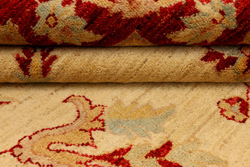 Navajo White Ziegler 6' 5 x 10' 1 - No. 38015 - ALRUG Rug Store