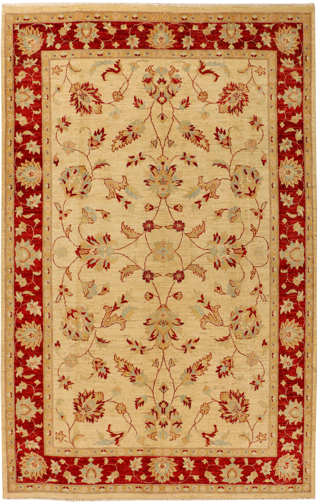 Navajo White Ziegler 6' 5 x 10' 1 - No. 38015 - ALRUG Rug Store