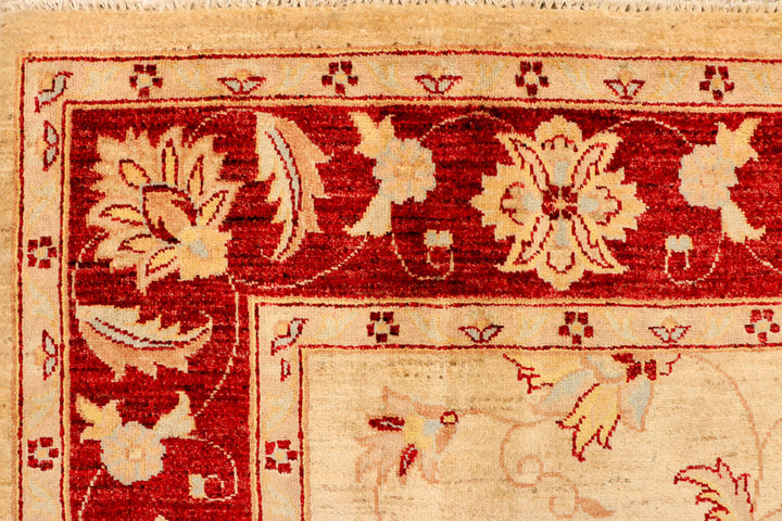 Navajo White Ziegler 6' 7 x 10' 2 - No. 38017 - ALRUG Rug Store