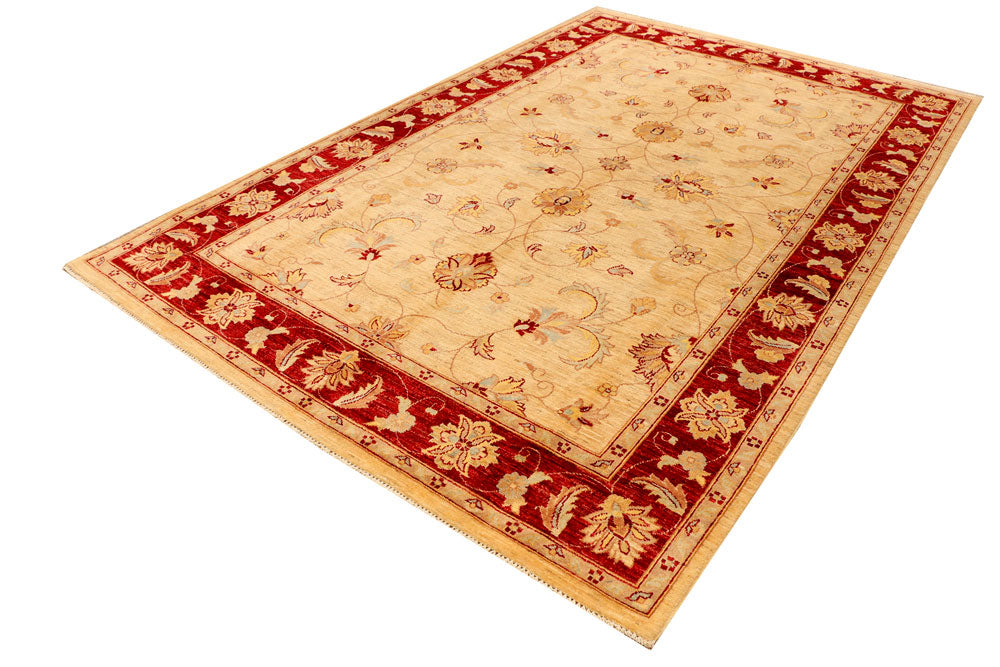 Navajo White Ziegler 6' 7 x 10' 2 - No. 38017 - ALRUG Rug Store