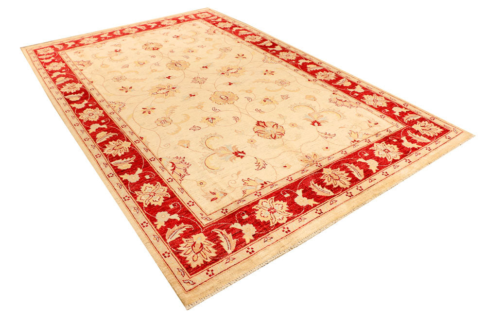 Navajo White Ziegler 6' 7 x 10' 2 - No. 38017 - ALRUG Rug Store