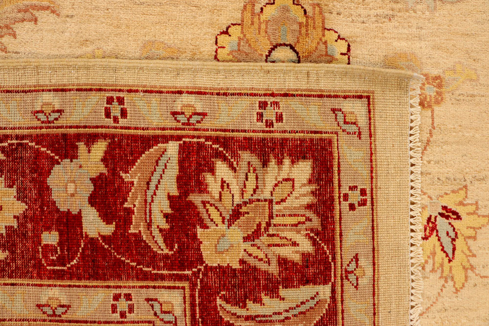 Navajo White Ziegler 6' 7 x 10' 2 - No. 38017 - ALRUG Rug Store