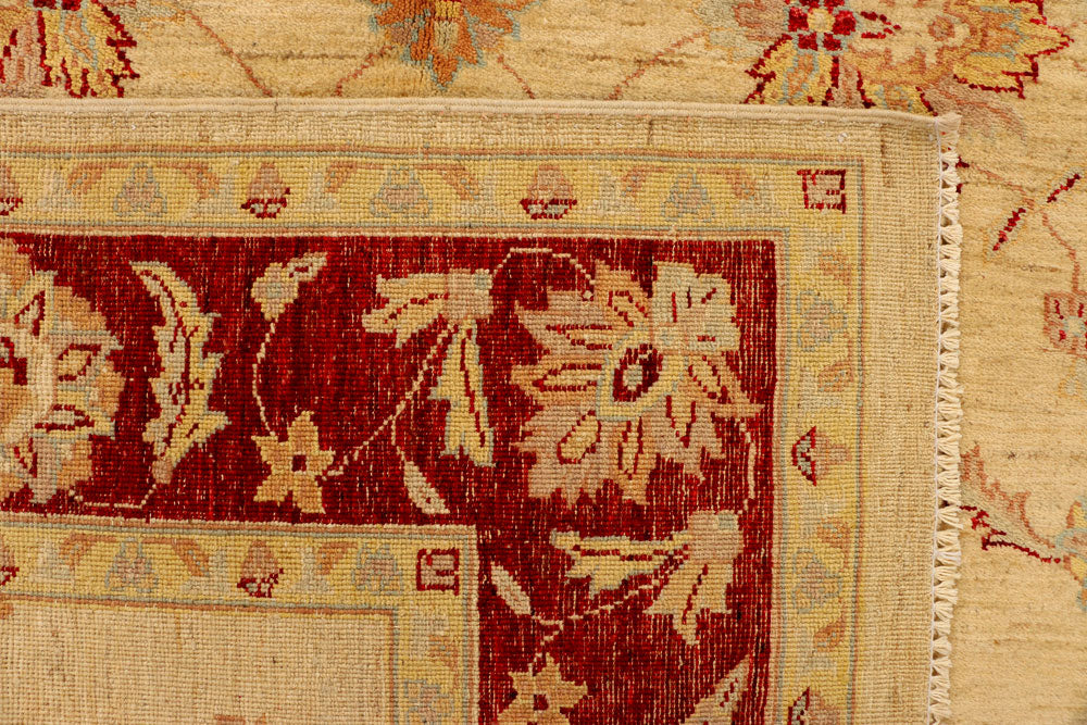 Navajo White Ziegler 6' 6 x 9' 5 - No. 38018 - ALRUG Rug Store