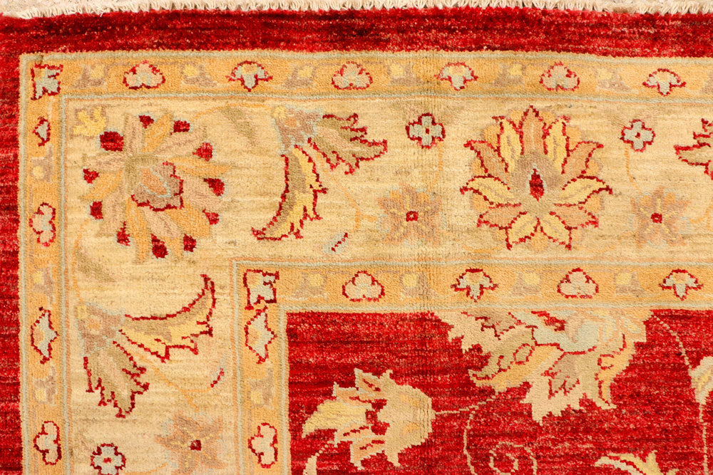 Firebrick Oushak 6' 7 x 10' 2 - No. 38019 - ALRUG Rug Store