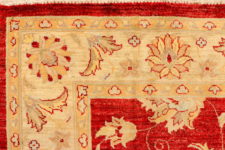 Firebrick Oushak 6' 7 x 10' 2 - No. 38019 - ALRUG Rug Store