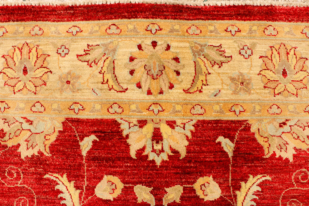 Firebrick Oushak 6' 7 x 10' 2 - No. 38019 - ALRUG Rug Store