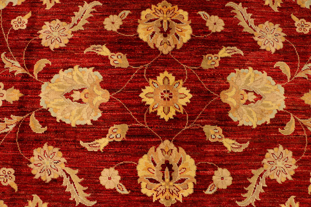 Firebrick Oushak 6' 7 x 10' 2 - No. 38019 - ALRUG Rug Store