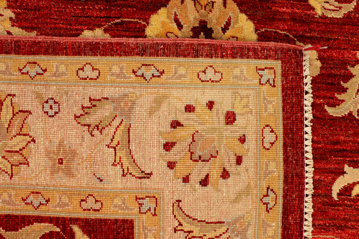 Firebrick Oushak 6' 7 x 10' 2 - No. 38019 - ALRUG Rug Store