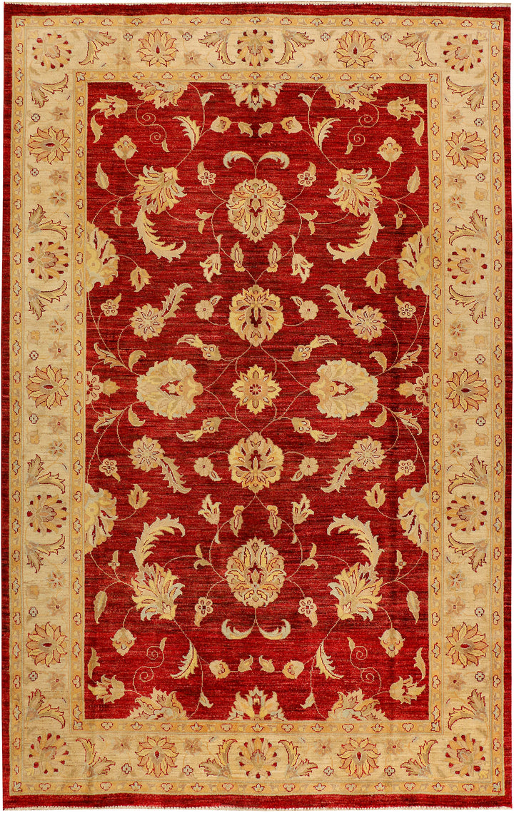 Firebrick Oushak 6' 7 x 10' 2 - No. 38019 - ALRUG Rug Store