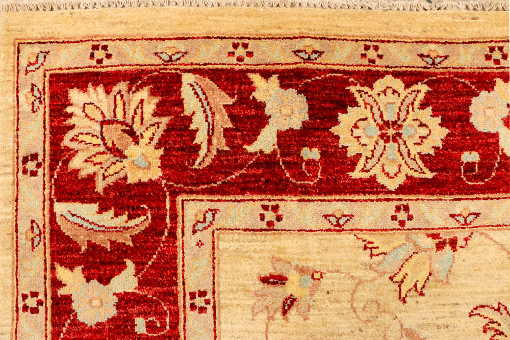 Navajo White Ziegler 6' 7 x 10' - No. 38020 - ALRUG Rug Store