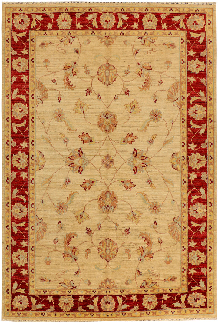 Navajo White Ziegler 5' 6 x 8' 3 - No. 38021 - ALRUG Rug Store