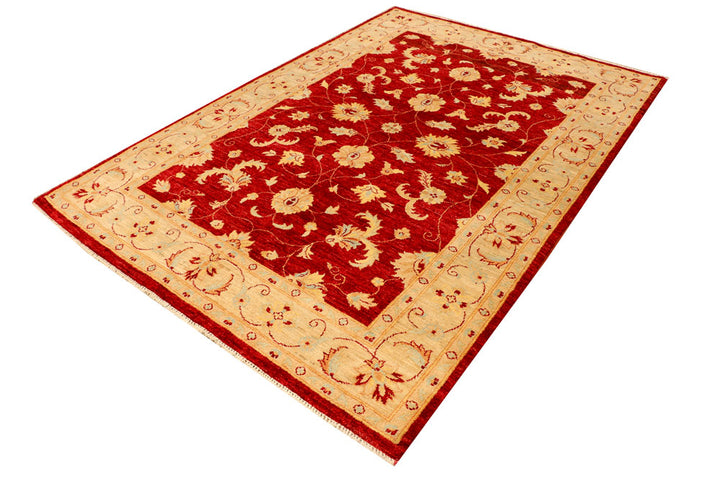 Firebrick Ziegler 5' 7 x 8' 1 - No. 38022 - ALRUG Rug Store