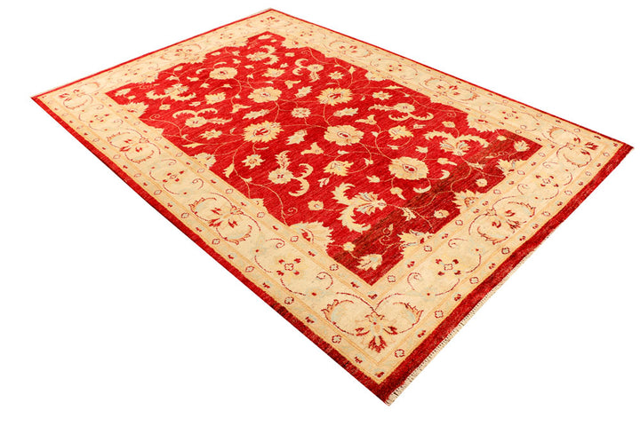 Firebrick Ziegler 5' 7 x 8' 1 - No. 38022 - ALRUG Rug Store