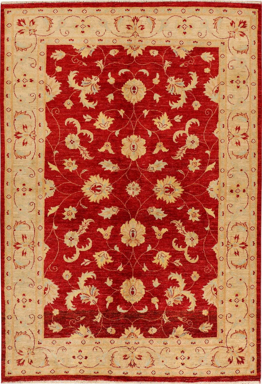 Firebrick Ziegler 5' 7 x 8' 1 - No. 38022 - ALRUG Rug Store