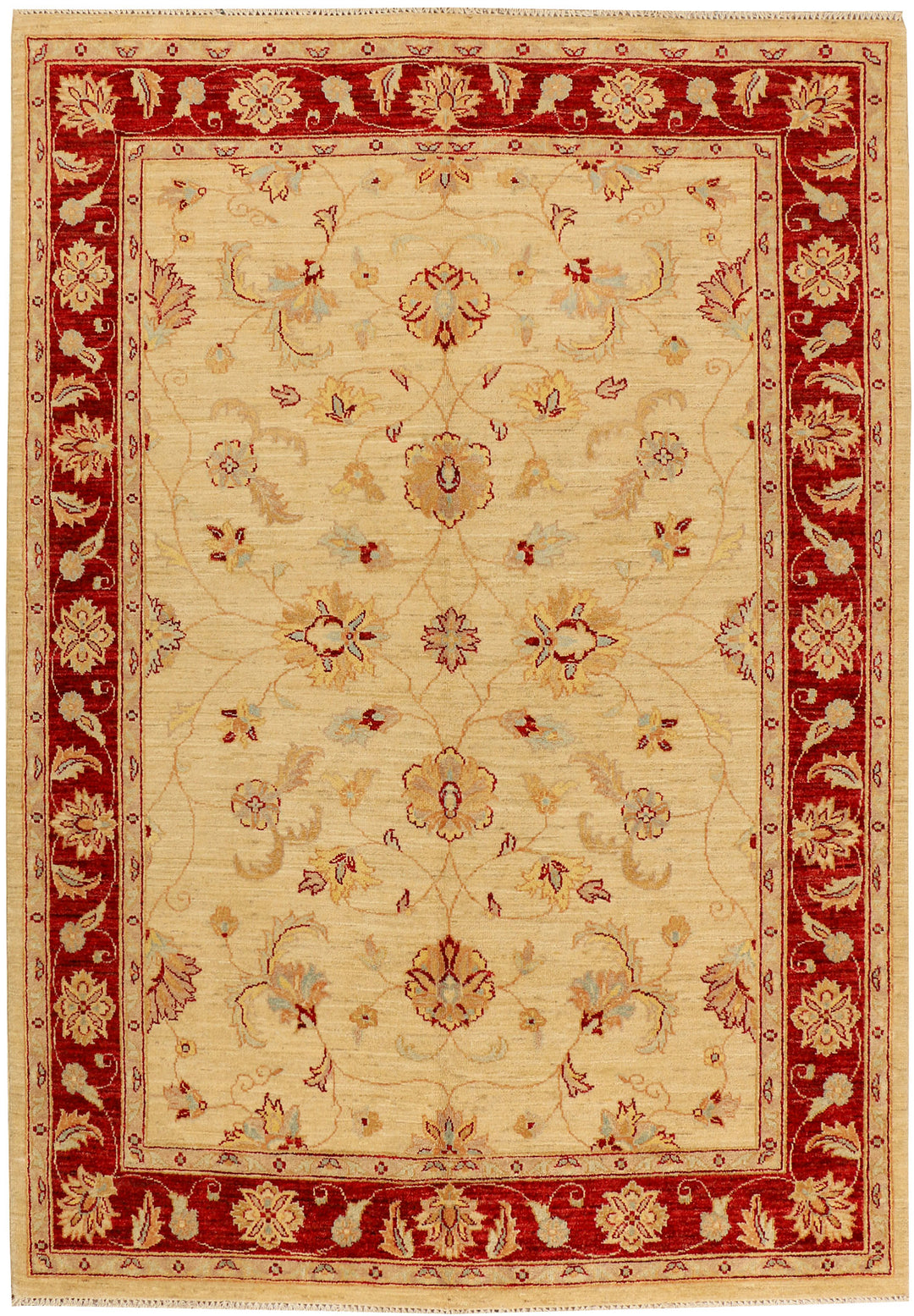 Navajo White Ziegler 5' 5 x 7' 9 - No. 38023 - ALRUG Rug Store
