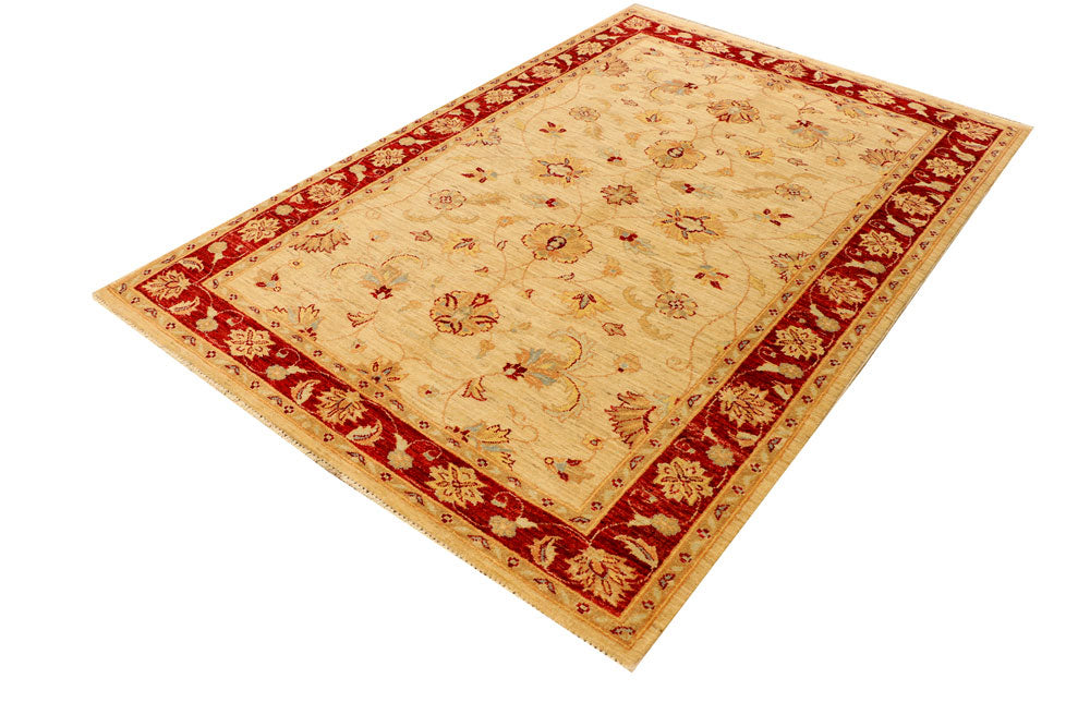 Navajo White Ziegler 5' 1 x 7' 5 - No. 38024 - ALRUG Rug Store