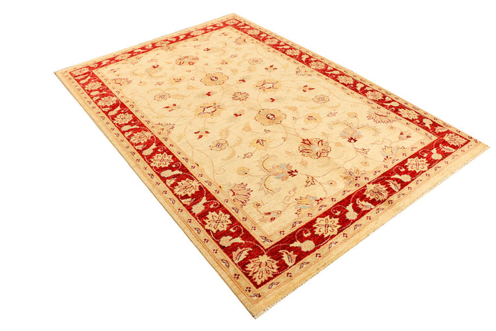 Navajo White Ziegler 5' 1 x 7' 5 - No. 38024 - ALRUG Rug Store