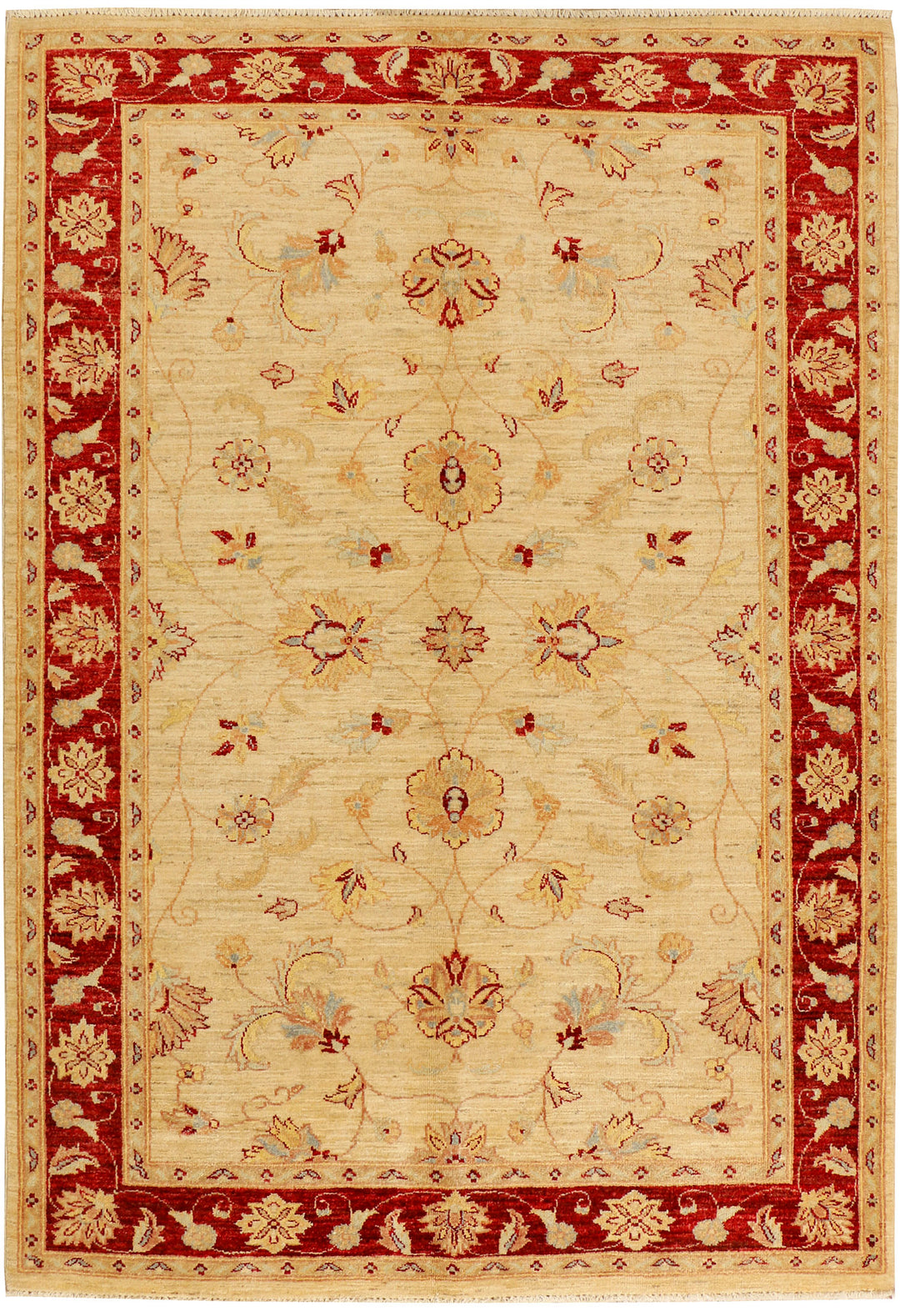 Navajo White Ziegler 5' 1 x 7' 5 - No. 38024 - ALRUG Rug Store