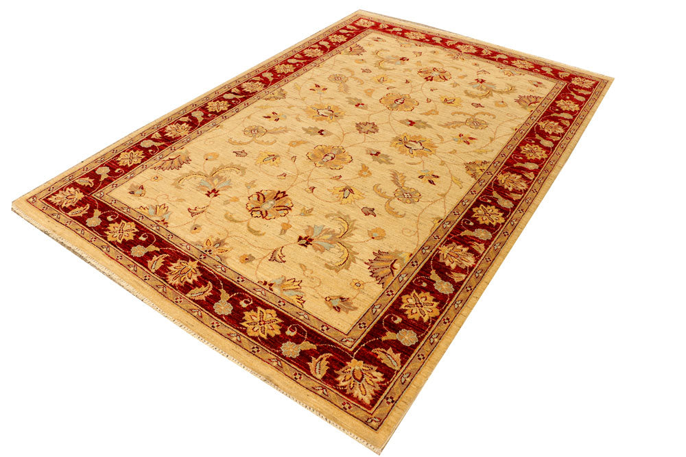 Navajo White Ziegler 5' 7 x 8' 2 - No. 38027 - ALRUG Rug Store