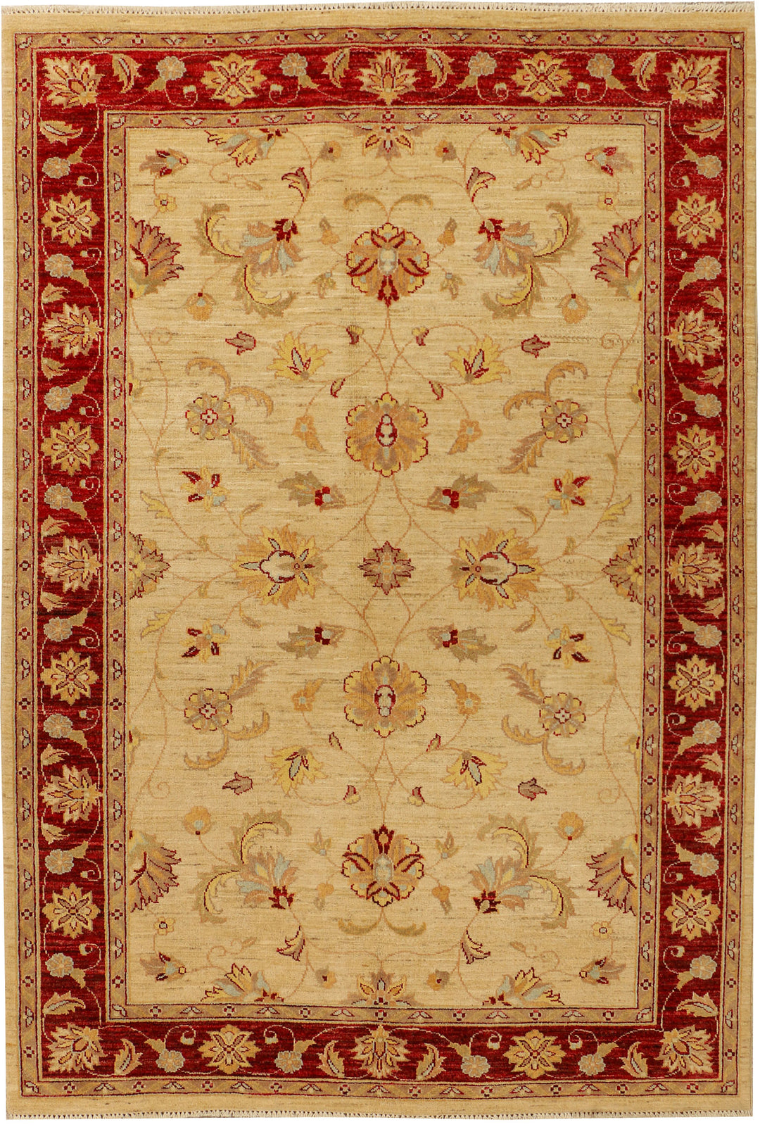 Navajo White Ziegler 5' 7 x 8' 2 - No. 38027 - ALRUG Rug Store