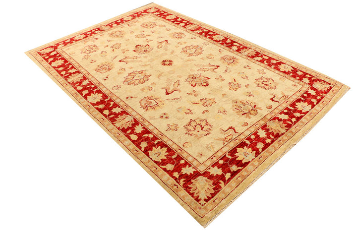 Navajo White Ziegler 5' 4 x 7' 9 - No. 38030 - ALRUG Rug Store