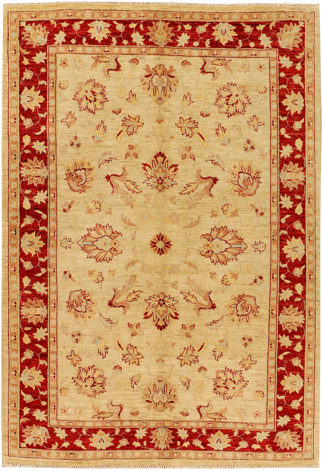 Navajo White Ziegler 5' 4 x 7' 9 - No. 38030 - ALRUG Rug Store