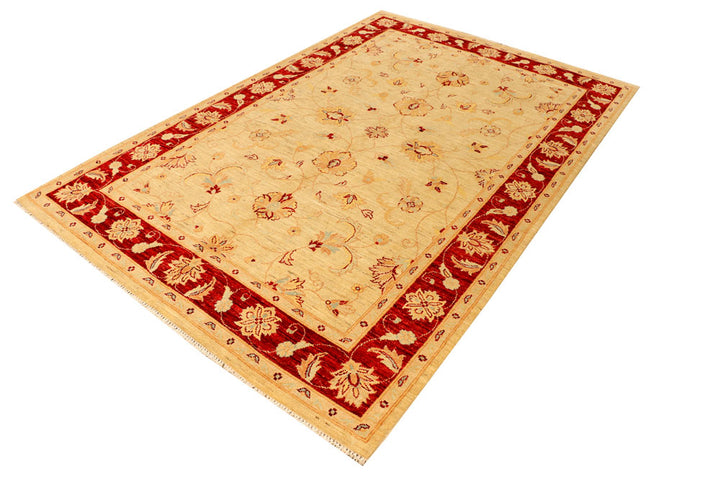 Navajo White Ziegler 5' 5 x 8' 2 - No. 38032 - ALRUG Rug Store