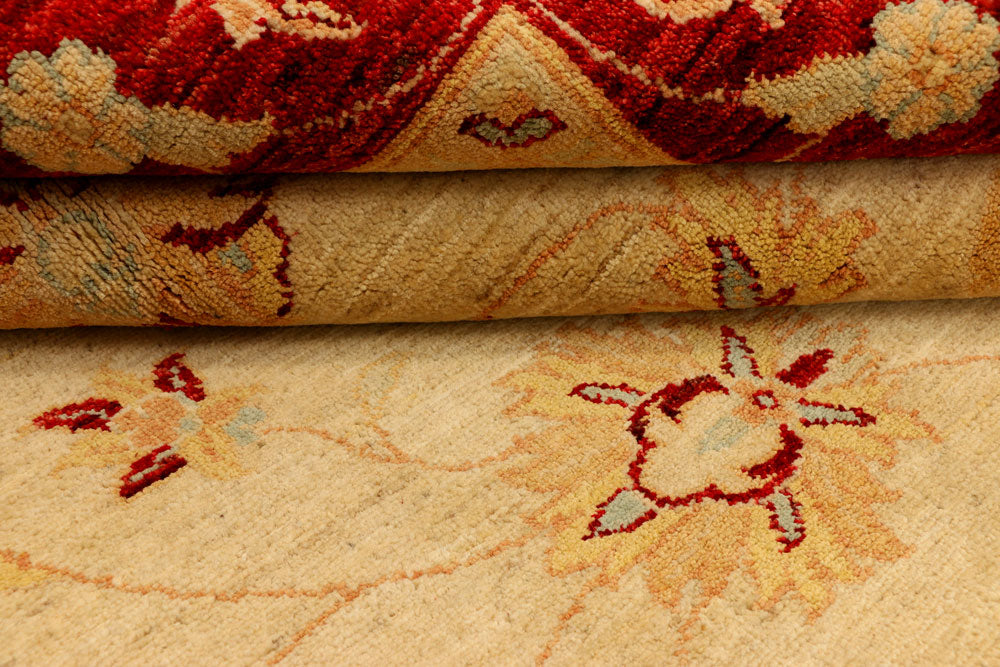 Navajo White Ziegler 5' 5 x 8' 2 - No. 38032 - ALRUG Rug Store