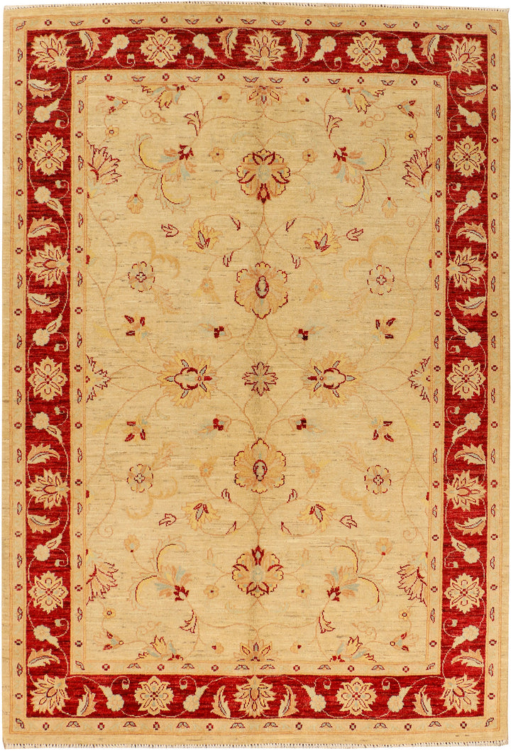Navajo White Ziegler 5' 5 x 8' 2 - No. 38032 - ALRUG Rug Store