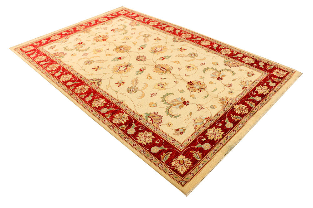 Wheat Ziegler 5' 6 x 8' 2 - No. 38033 - ALRUG Rug Store