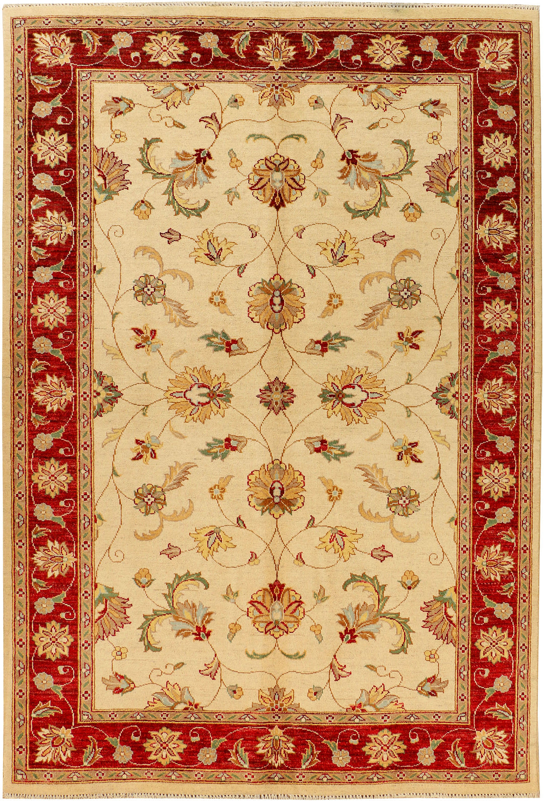 Wheat Ziegler 5' 6 x 8' 2 - No. 38033 - ALRUG Rug Store