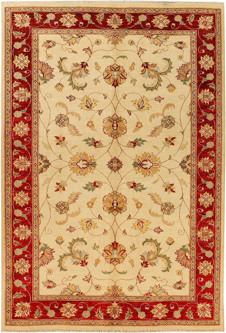 Wheat Ziegler 5' 6 x 8' 2 - No. 38033 - ALRUG Rug Store