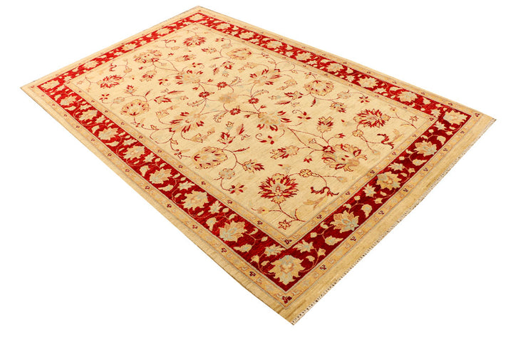 Navajo White Ziegler 5' 1 x 8' - No. 38034 - ALRUG Rug Store