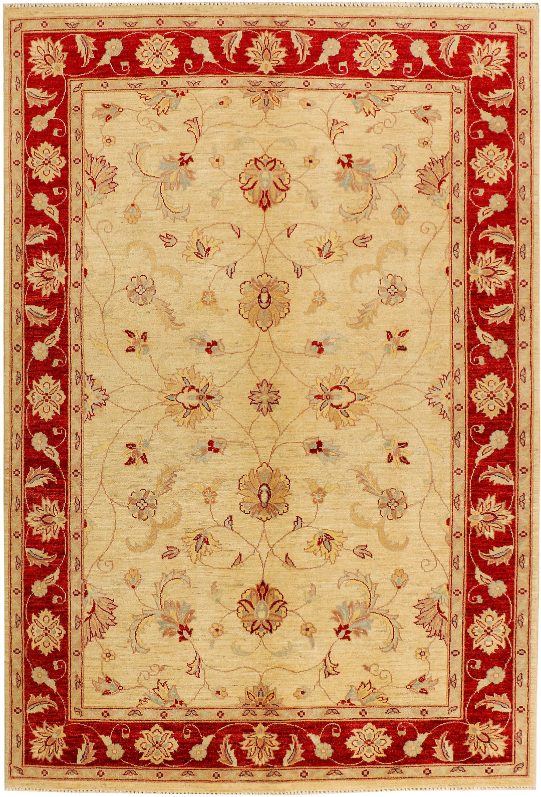 Navajo White Ziegler 5' 7 x 8' 4 - No. 38035 - ALRUG Rug Store