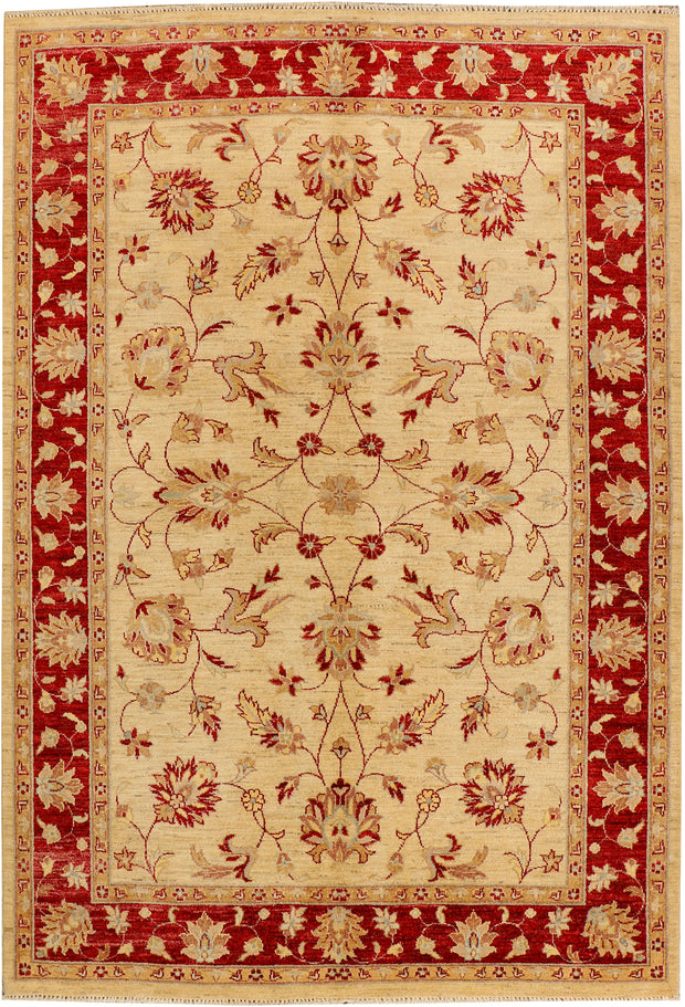 Navajo White Ziegler 5' 8 x 8' 3 - No. 38036 - ALRUG Rug Store