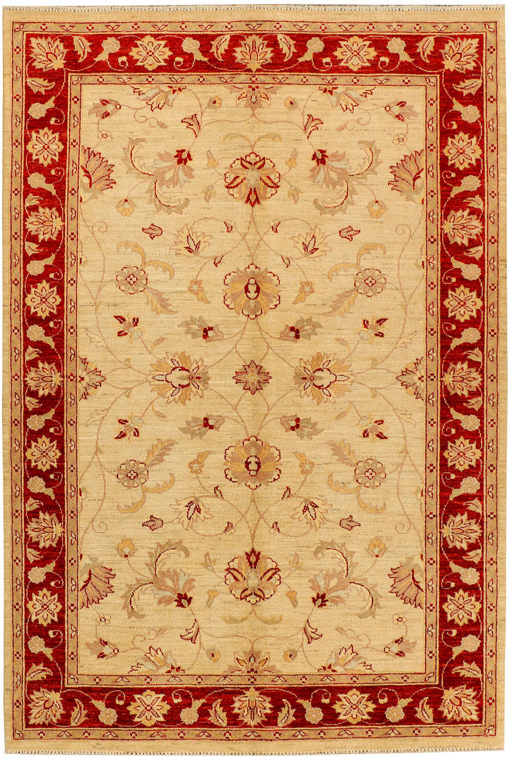 Navajo White Ziegler 5' 9 x 8' 4 - No. 38037 - ALRUG Rug Store