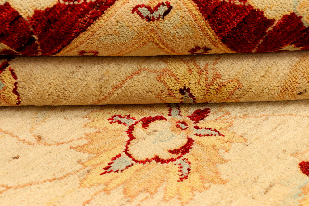 Navajo White Ziegler 5' 8 x 8' 1 - No. 38038 - ALRUG Rug Store