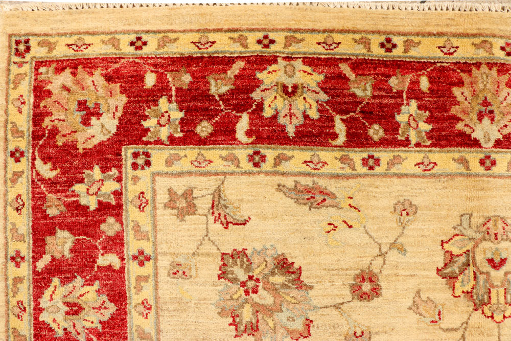 Navajo White Ziegler 5' 7 x 7' 8 - No. 38040 - ALRUG Rug Store