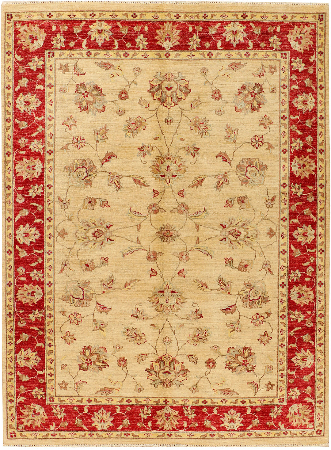 Navajo White Ziegler 5' 7 x 7' 8 - No. 38040 - ALRUG Rug Store