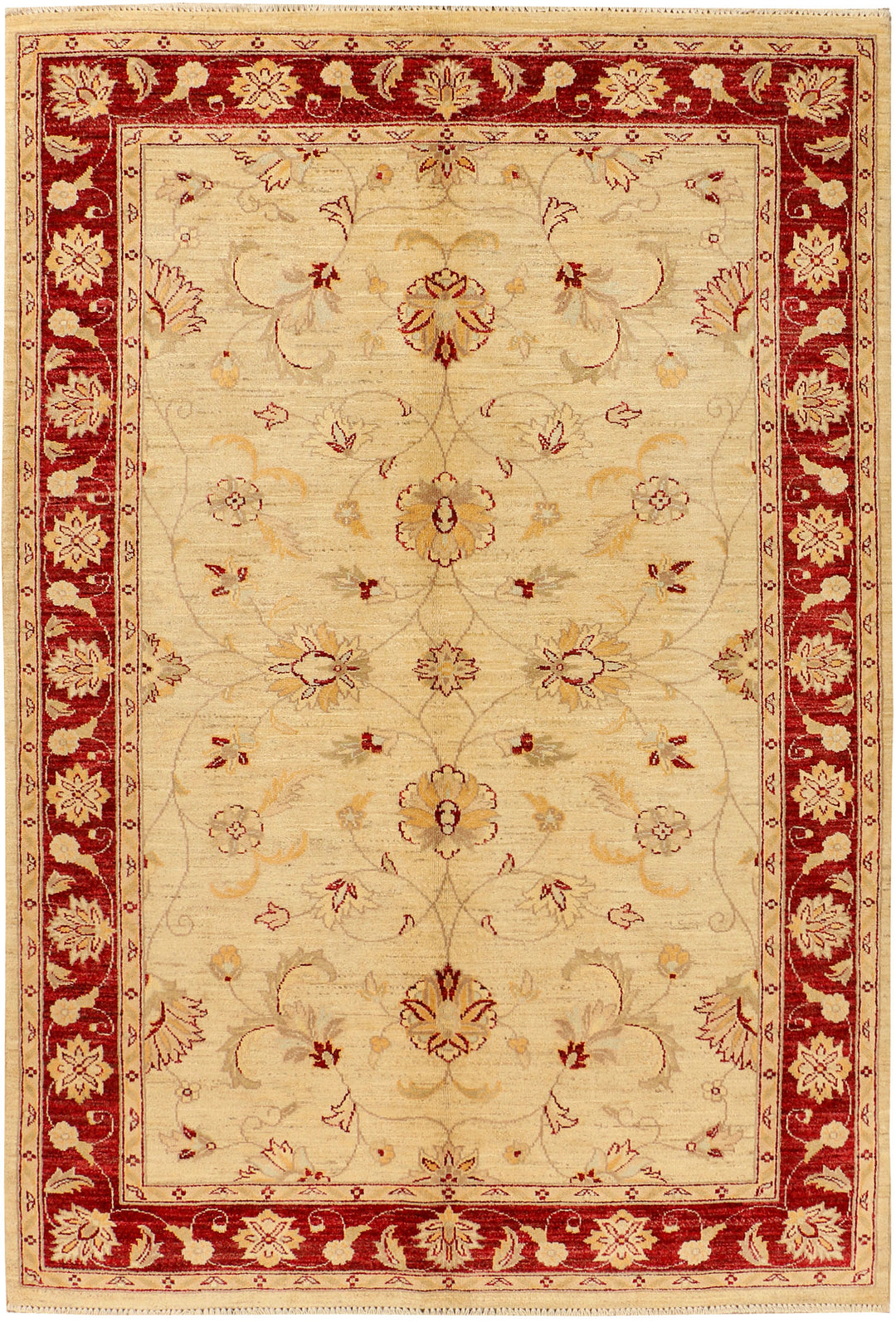 Navajo White Ziegler 5' 7 x 8' 2 - No. 38041 - ALRUG Rug Store
