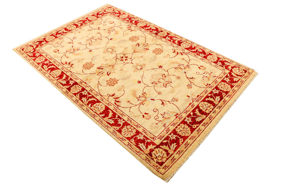 Navajo White Ziegler 4' 2 x 6' 2 - No. 38043 - ALRUG Rug Store