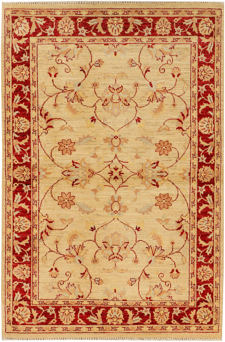 Navajo White Ziegler 4' 2 x 6' 2 - No. 38043 - ALRUG Rug Store