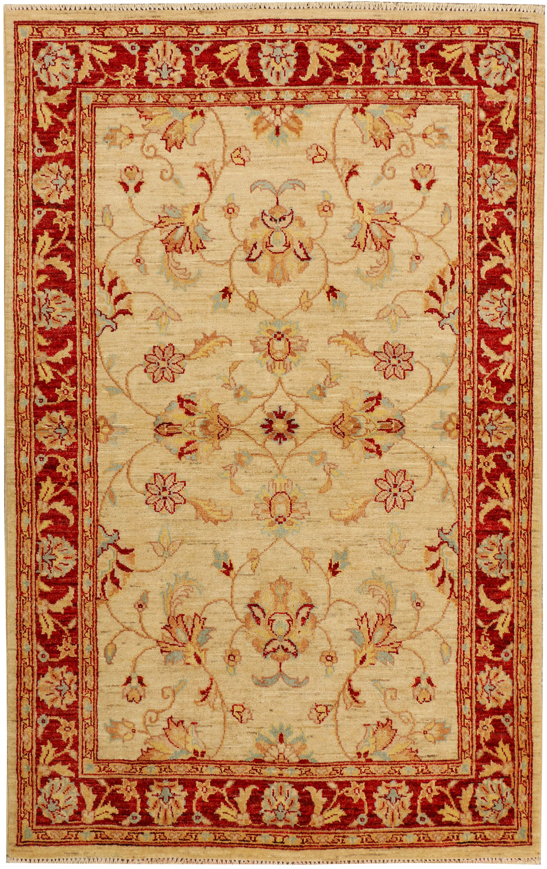 Navajo White Ziegler 3' 11 x 6' 3 - No. 38046 - ALRUG Rug Store